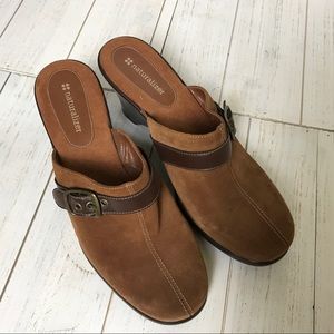 Naturalizer Womans Brown Suede Shoes Size 9